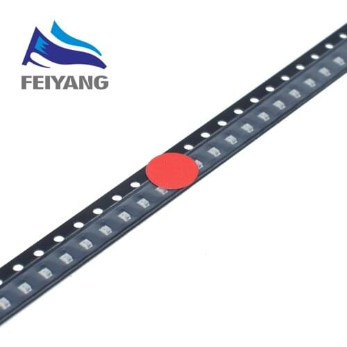 1000pcs Blinking LED Diode SMD Diodos LEDs 0805 RED Flashing LED SMD Diodo 0805 SMD Blink LEDs Flash Blinklicht Diodes