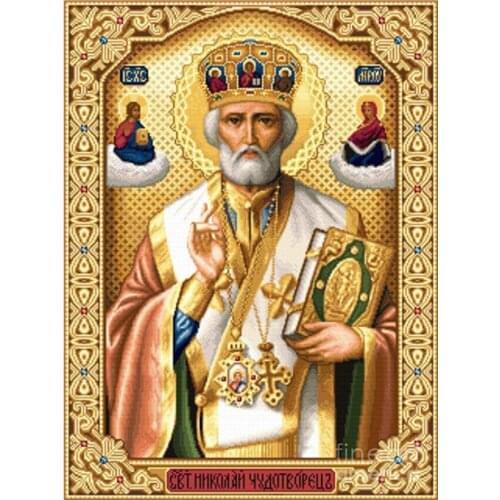 5D DIY diamond painting full round diamond "religious figure" embroidery cross stitch home decoration gift