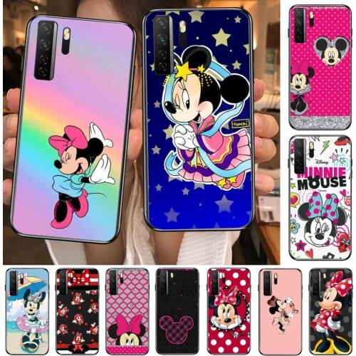 Like Mouse Disney Black Soft Cover The Pooh For Huawei Nova 8 7 6 SE 5T 7i 5i 5Z 5 4 4E 3 3i 3E 2i Pro Phone Case cases