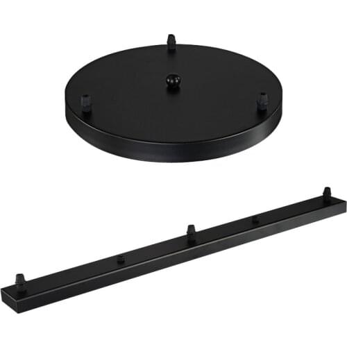 Long Rectangular Circular Ceiling Plate Base Lamps And Lanterns Ceiling Strips Chandelier Chassis Ceiling Plate Accessories