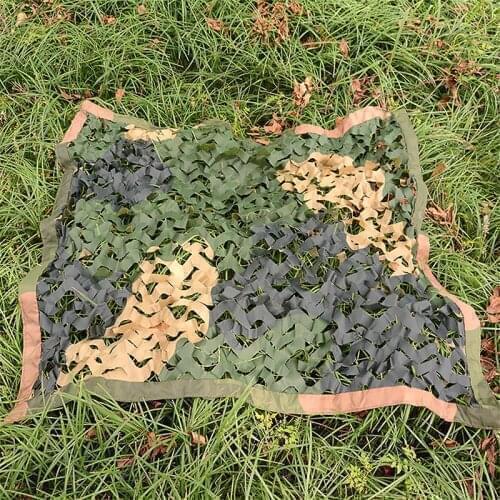 Camouflage Net Green Desert Black Trichromatic Camo Netting Hunting Camping Sun Shelter Car Cover Blinds