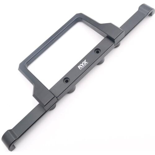 KYX Racing Metal Front Bumper for 1/10 RC Crawler SCX10 II 90046 Traxxas TRX-4 TRX4