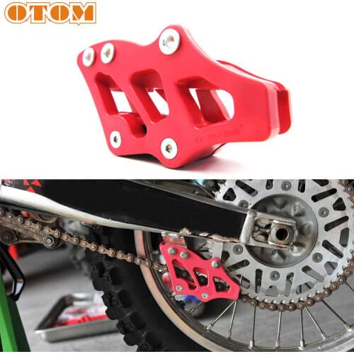 OTOM Motorcycle Chain Guide Guard Sprocket Protector Dirt Street Bike Plastic Glue Slider For HONDA CRF250R CRF450R CRF250X 450X