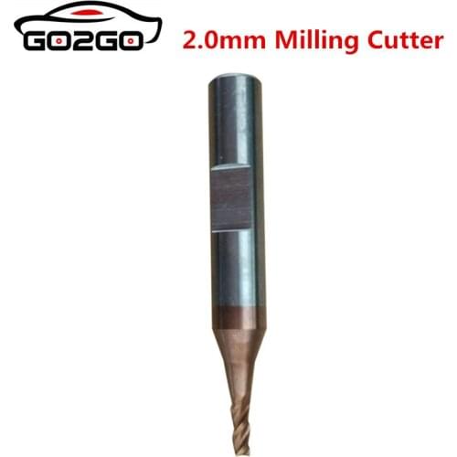Original Xhorse 5pcs 2.0mm Milling Cutter for IKEYCUTTER CONDOR XC-007 Master Series Key Cutting Machine