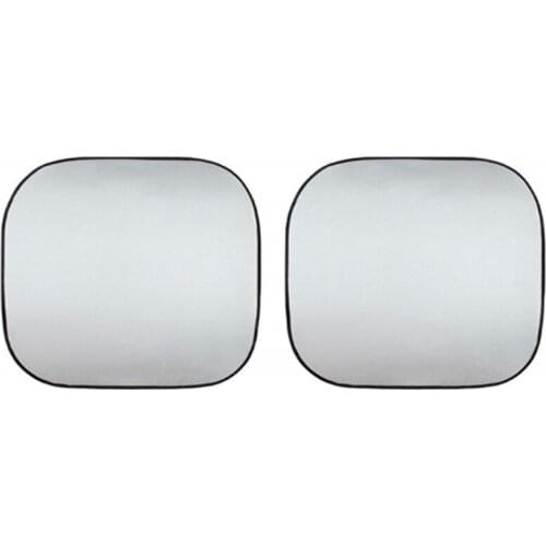 Windshield Sun Shade 2-Piece Foldable Car Front Window Sunshade Auto Sun Blocker Visor Protector Blocks Max Uv Rays and Keeps Yo