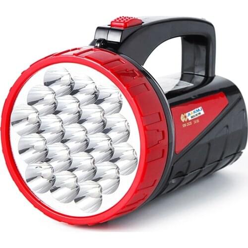 LED Powerful Flashlight 2000mAH Torch light flashlight Projector Rechargeable LED portable light Outdoor emergency Long light