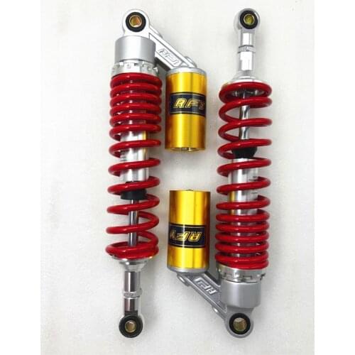 Universal 360mm 8mm spring Motorcycle Shock Absorbers for Suzuki VX800 Honda VT500 CB1300 Yamaha XT500 KAWASAKI ZRX1200 Quad Red