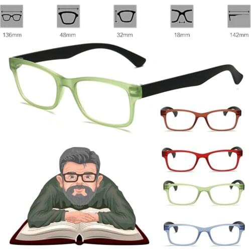 Lightweight Glasses 100-400 Degree Vision Magnifying Glass Unisex Eyewear Magnification For Needle Reading Magnifier Watching
