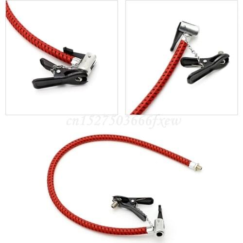 Bicycle Bike Tyre Tire Hand Air Pump Inflator Replacement Hose Tube Rubber Tool