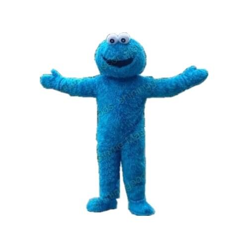 High quality Sesame Street Elmo mascot Blue Cookie Monster Mascot Free Shipping