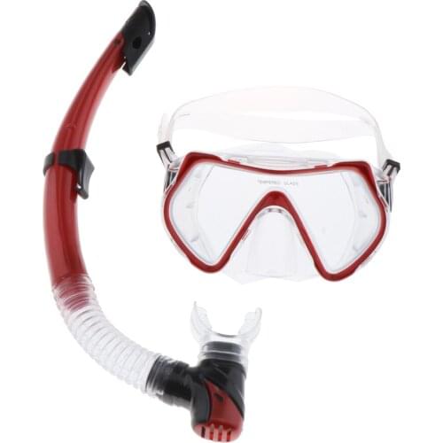 Adult PC Diving Snorkel Set Anti-Fog Goggles Watersport Silicone Mouthpiece Snorkelling Goggles Glasses Eyewear