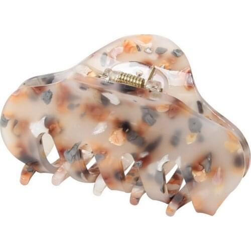 Hair Claws Acrylic Hair Clamp Pink Hair Clips Hairpins Barrette Headwear for Women Girls Hair Accessories