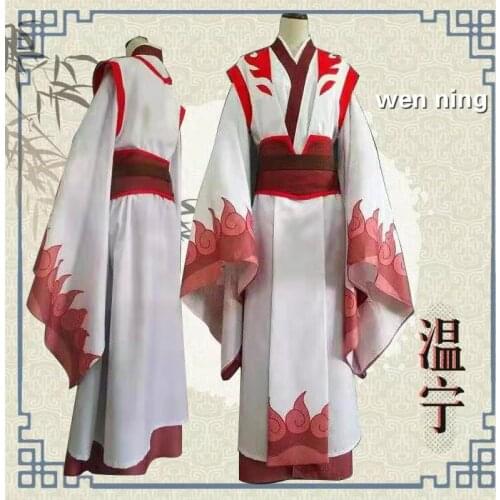 Wen Ning Cosplay Anime Grandmaster Of Demonic Cultivation Cosplay Costume Women Wen Ning Costume Mo Dao Zu Shi Ancient Costumes