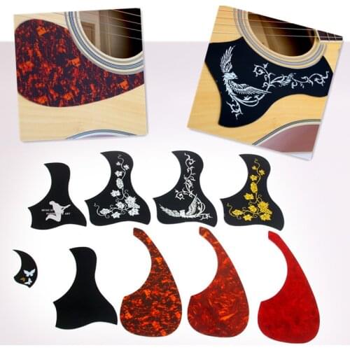 1 Pcs Professional Folk Acoustic Guitar Pickguard Top Quality Self-adhesive Pick Guard Sticker for Acoustic Guitar Accessories