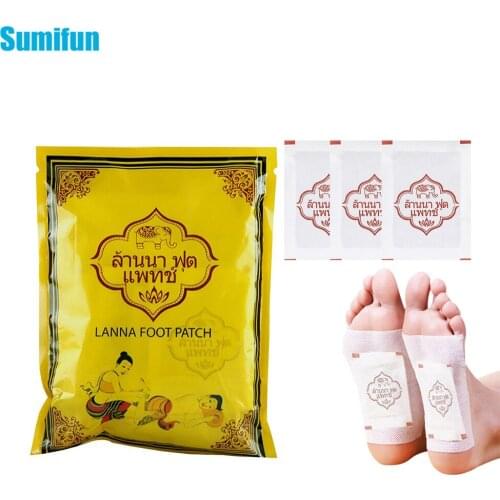 10Pcs Thailand LANNA Heel Pain Relief Patch Herbal Calcaneal Spur Rapid Heel Pain Relief Patch Foot Care Treatment Plaster C122