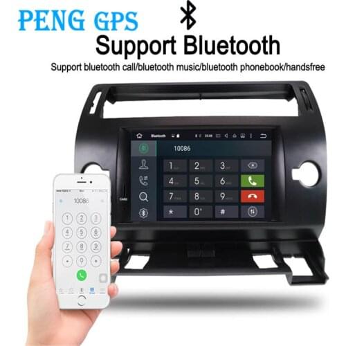 Car DVD Player Tape Recoder GPS Navigation for Citroen C4 Quatre Triump 2004-2012 Car Head Unit Multimedia Player Stereo Radio