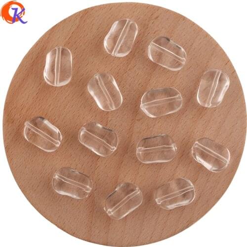Cordial Design 11x16mm 480Pcs Acrylic Beads/Hand Made/DIY Making/Irregular Shape/Jewelry Accessories/Earring Findings/Clear Bead