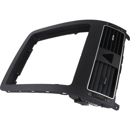 1TD 819 728 C Chrome Centre Console Dashboard Heater Air Vent No Airbag Button For VW Touran 2004 2008 2010 2015 1TD 819 728C