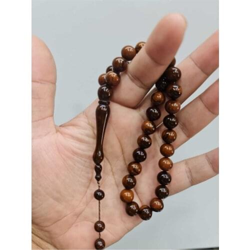 Islamic Tasbih Muslim Rosary Beads 33 Prayer Rosary For Men Bracelet For Men Accessory amber oltu amber stone Handmade Turkey