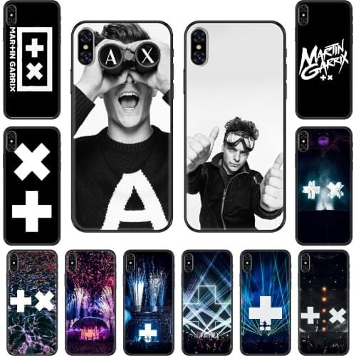 Fashion DJ Martin garrix Phone Case Cover Hull For iphone 5 5s se 2 6 6s 7 8 12 mini plus X XS XR 11 PRO MAX black tpu back
