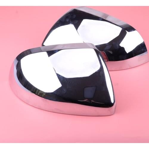 New 1Pair ABS Chrome Rearview Mirror Trim Cover Frame Fit for Mercedes-Benz Vito W447 2014 2015 2016 2017 2018