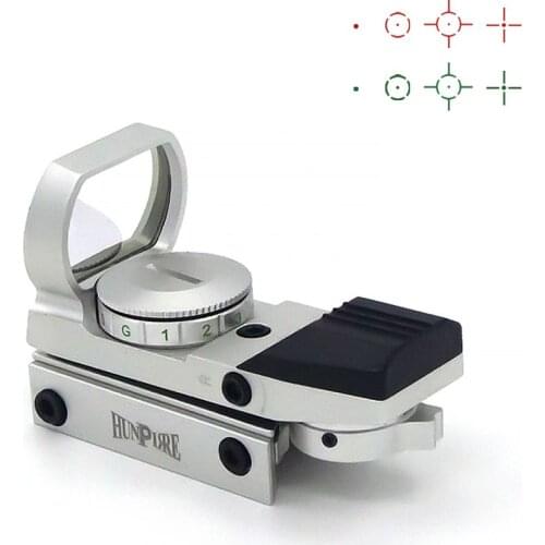 20mm Rail Riflescope Hunting Optics Holographic Red Dot Sight Reflex 4 Reticle Tactical Scope Collimator Sight