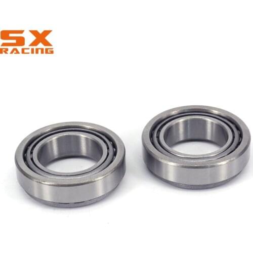 Motorbike 26*47*15MM A Pair Steel Tapered Roller Bearings For HONDA CRF230L 2008-2009 NX125 NX250 1988-1990 XR250L 1991-1996