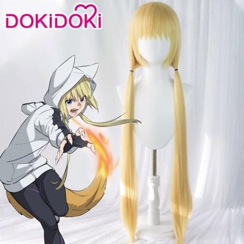 DokiDoki Manga Anime Cosplay Halloween Kemono Jihen Cosplay Kon Wig Kemono Jihen Kon Cosplay Hair