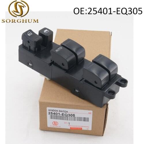 25401-EQ305 Power Window Master Control Switch For Nissan