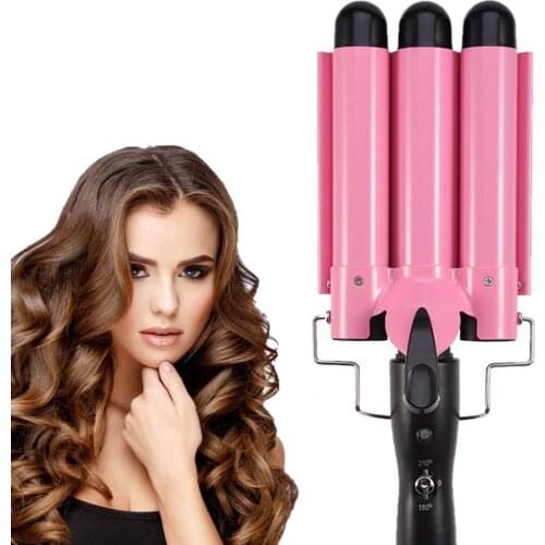 3 Barrels Hair Curling Iron Automatic Perm Splint Ceramic Hair Curler Hair Waver Curlers Rollers Styling Tools Hair Styler Wand