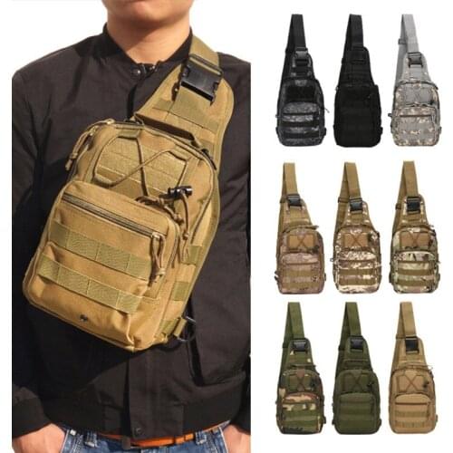 Outdoor Sports Bag Climbing Backpack Shoulder Tactical Bag Hiking Camping Hunting Daypack Fishing Camouflage Backpack