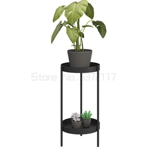 Flower pot rack simple green pineapple floor type light luxury multi-layer storage rack Nordic living room flower rack