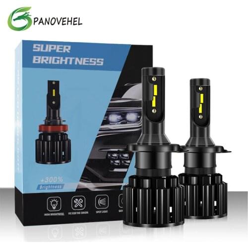 2PCS 110W 22000LM Led Car Headlight 6000K 9005/HB3 9006/HB4 H3 H1 H8 H7 H4/HB2/9003 H11 H9 9012 Super Bright CSP CHIP Bulb