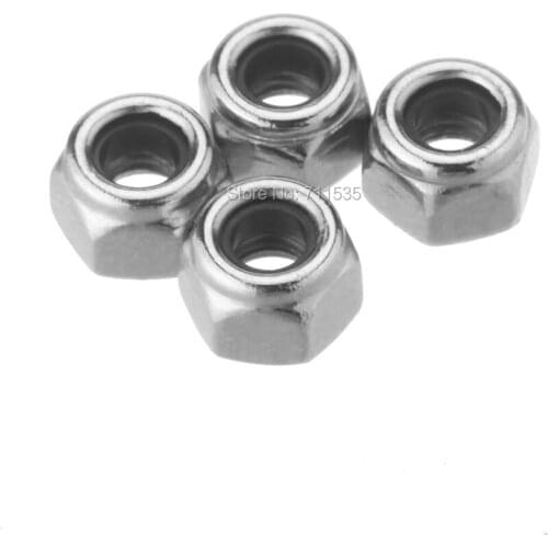 4pcs A949-49 M3 Locknut / Lock Nuts Spare Parts For Wltoys A949 A959 A969 A979 RC Car Parts