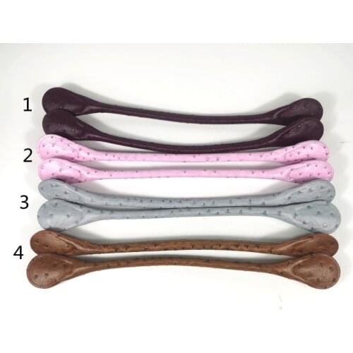 45 cm PU Leather Bag Handles For Hand Take Mini Bag Diamond Bag Accessory 2021 4 colors for your choice