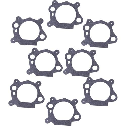 LETAOSK 8pcs Carburetor Air Filter Cleaner Mount Gasket Fit For Briggs Stratton 124700 124800 126700 272653