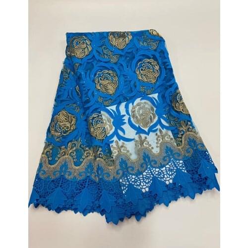 African Lace Fabric 2021 High Quality Nigeria Lace Fabric Embroidery French Lace Fabric 5 Yards Wedding R3960