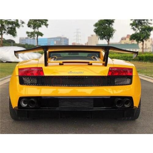 FOR Lamborghini Gallardo lp550-lp560 upgraded carbon fiber rear wing fixed wing spoiler auto parts body kit