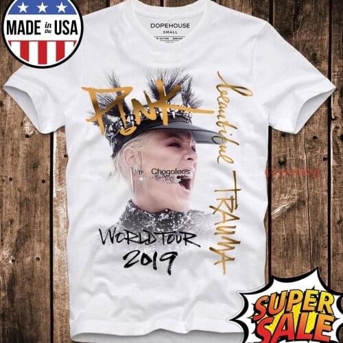 T Shirt Pink Beautiful Trauma World Tour Revenge Album P!nk Singer Grammy Tour Live Concert Music Lovers Fan