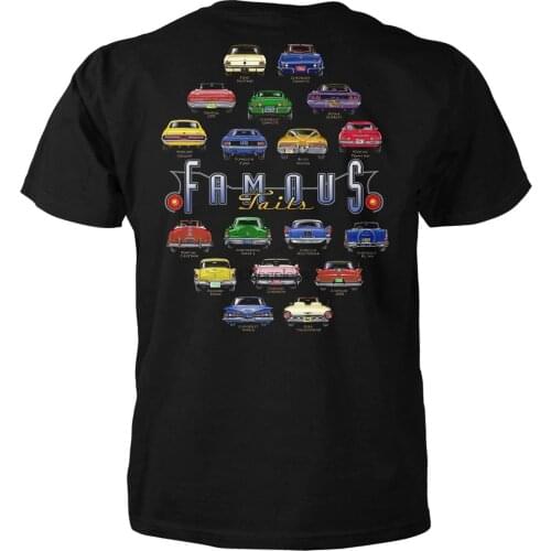 Superb Selection Famous Cars Tails T-Shirt
