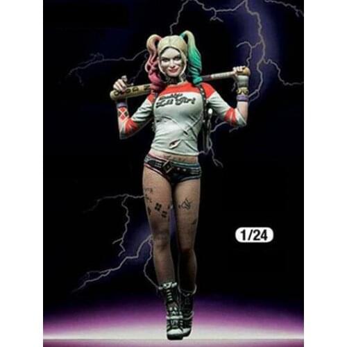 1/24 Scale Unpainted Resin Figure Daddys little girl collection figure