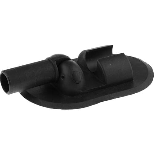 MagiDeal Speedboat Fishing Inflatable Boat PVC Awning/ Sun Shade Deck Mount Black