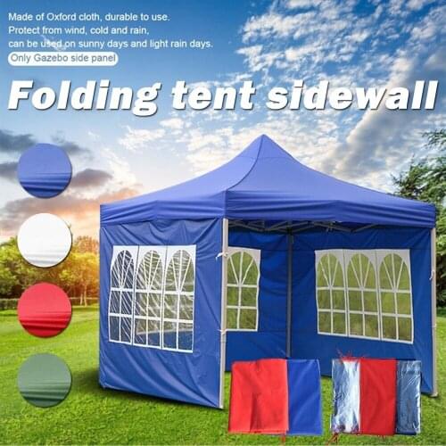 Outdoor Foldable Portable Oxford Cloth Rainproof Garden Shade Side Wall Waterproof Tent Replacement Cover Tents Accessories