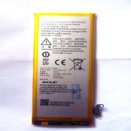 New 3020mAh HE312 Replacement Battery for SHARP Z3 L900s Rechargeable Li-polymer bateria Batteries with Repair Tools