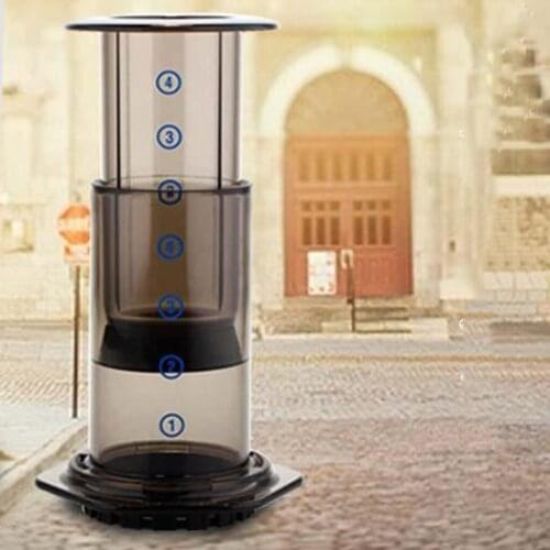 Portable Coffee Maker 350pcs Filter Paper Quickly Makes Barista Tools for Cafe Travel Outdoor Backpacking