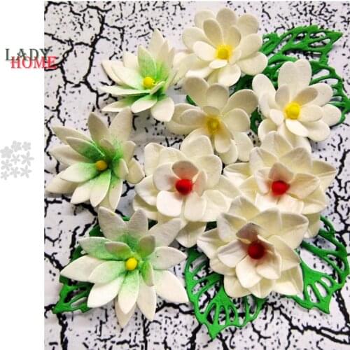 New Flowers Buds Metal Cutting Die for Craft Stencils Templates Scrapbooking Embossing Knife Mould Punch Making Cards Dies