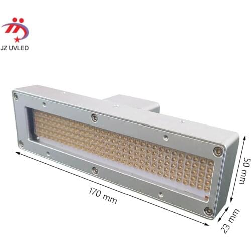 UV LED gel curing lamp for Large industrial UV flatbed inkjet photo printer Ricoh G5 head ink the cure Ultraviolet LED light