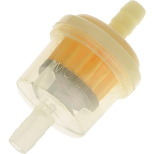 Universal Car Motorbike Mini Engine Inline Fuel Gas Petrol Plastic Filter