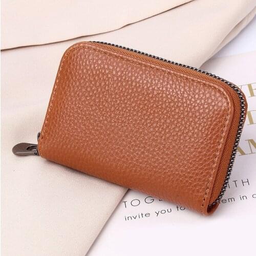 Womens Wallet Short Clutch Bag Handbags for Women Credit Card Holder Wallet Shopper Bag Female Simple Coin Purse PU Zipper Bag