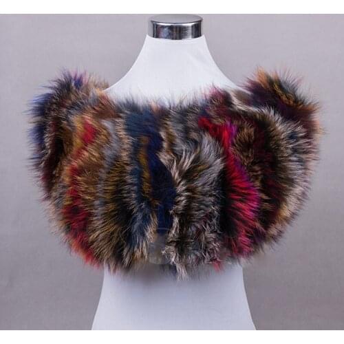 Winter Fox fur Poncho Women 2018 Winter Fashion Knitted Shoulder Warmer Ladies Real Fur Scarves Warm Luxury Neck Scarf Natural
